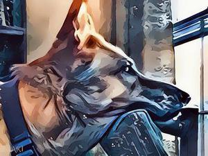 關(guān)于小魔靜的繪畫之十二